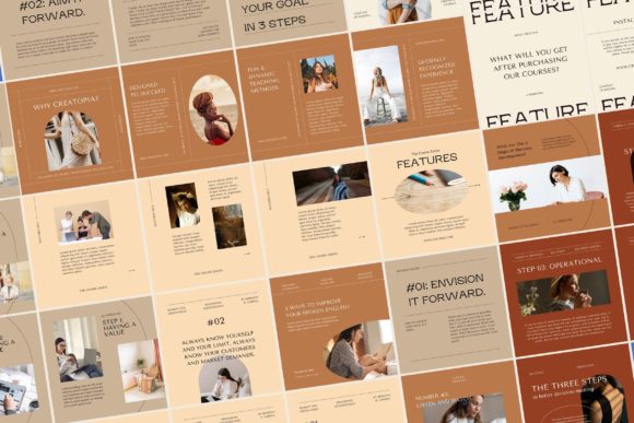 Download Minimal Modern Carousel Instagram Kit - Instagram kit Collection