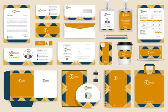 Download Corporate Band Identity Design Template - Identity design Collection
