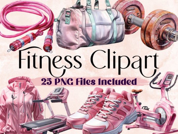 Download Fitness Watercolor Clipart PNG - Watercolor Collection