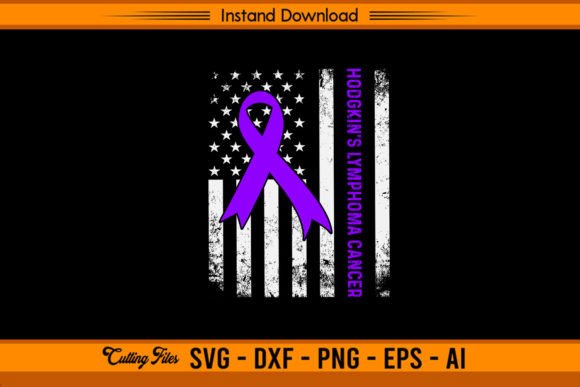 Download Hodgkin's Lymphoma Cancer USA Flag - Premium Resources