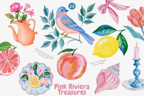 Download Coastal Watercolor Clipart Collection - Watercolor Collection